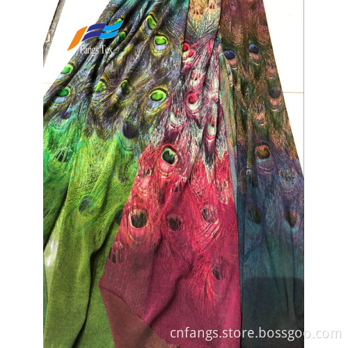 100% Polyester Animal Print Laidies Dress Fabrics